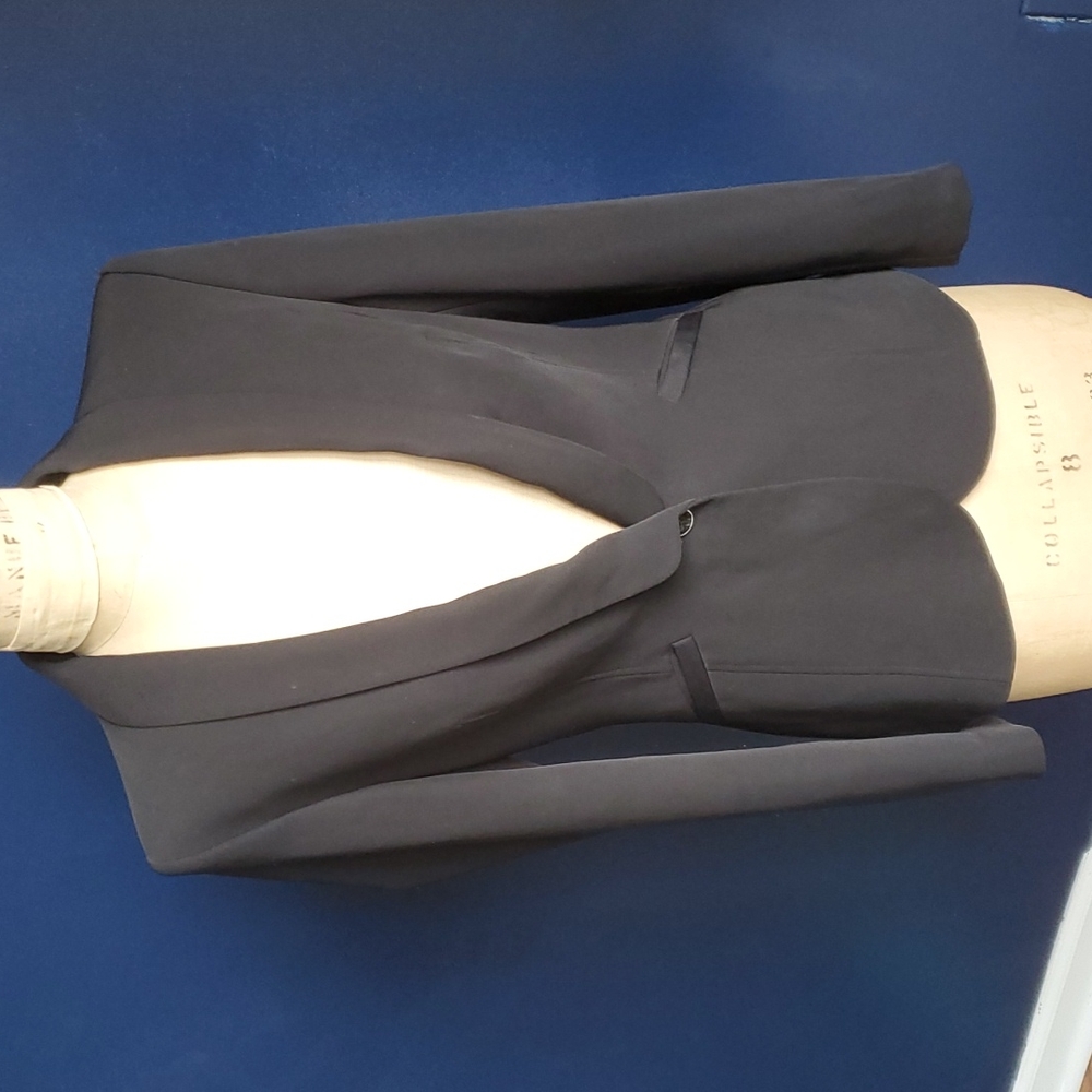 Ted Baker Black Working Title Blazer Sz 2